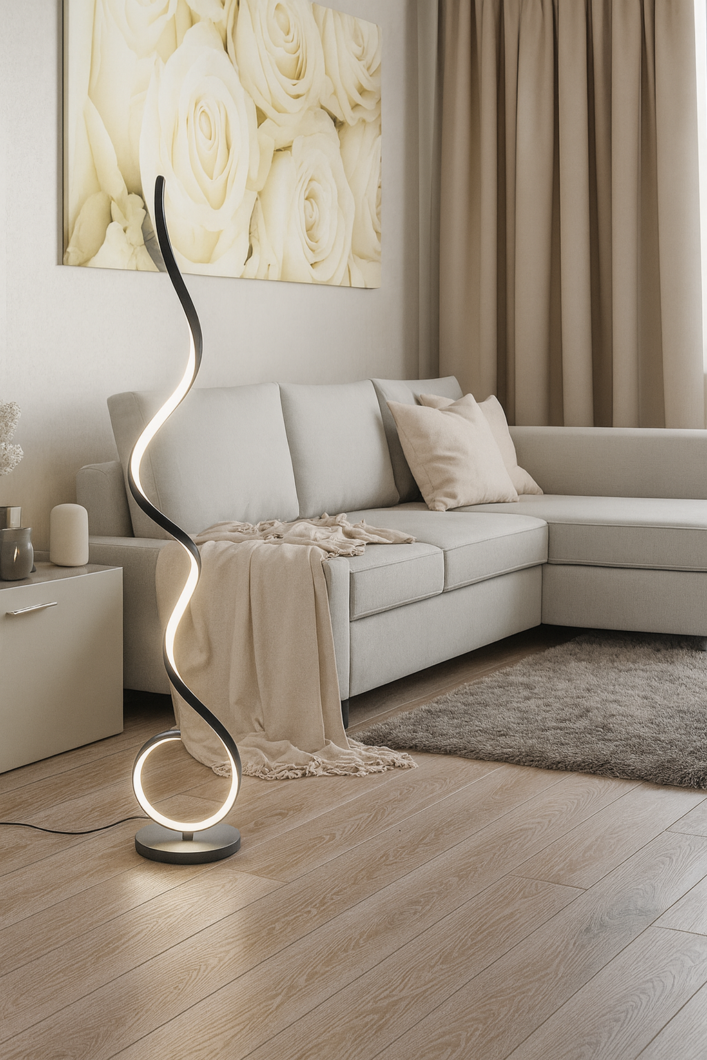 OPHEA | SMART SPIRAL FLOOR LAMP
