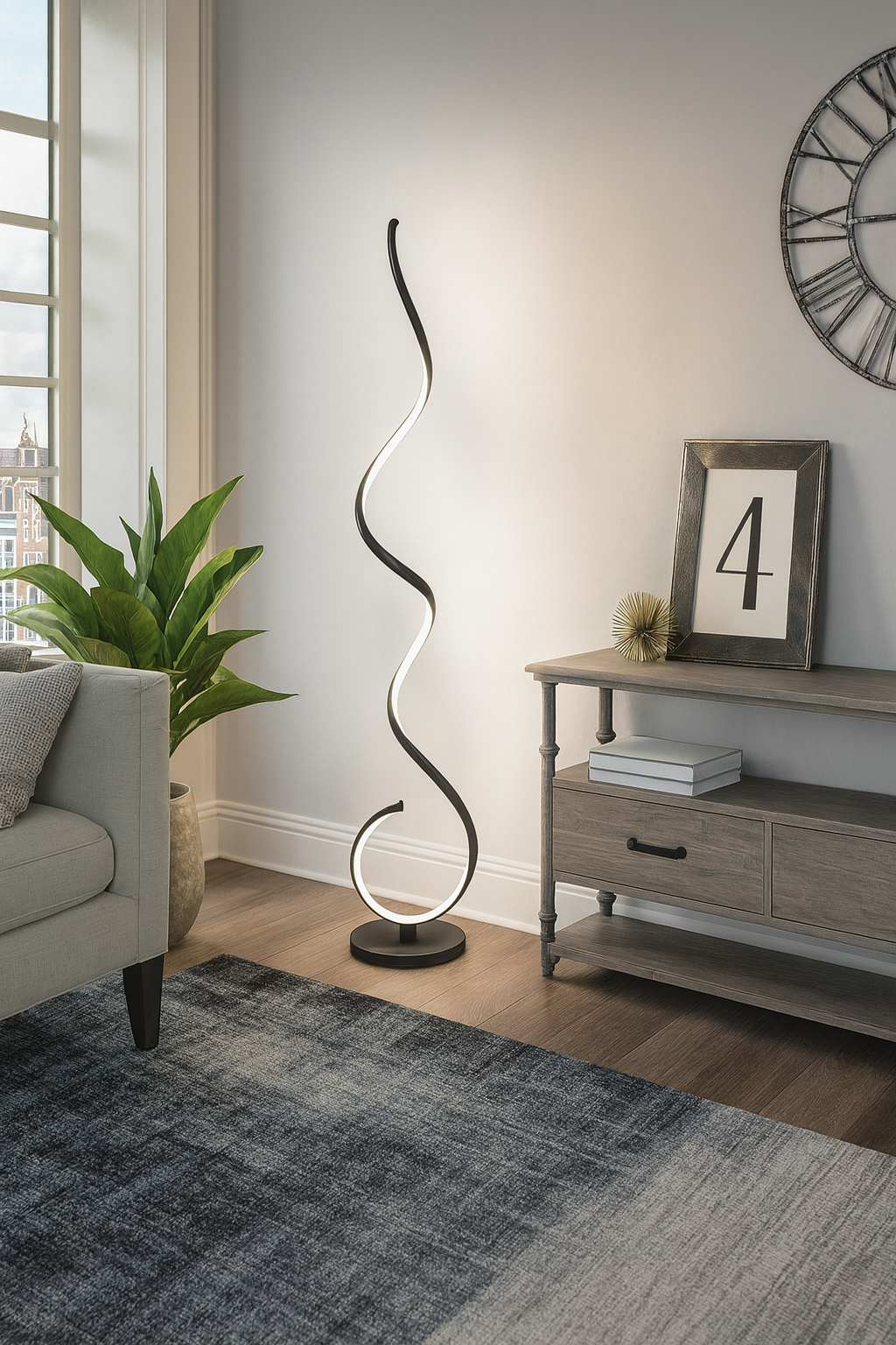 OPHEA | SMART SPIRAL FLOOR LAMP