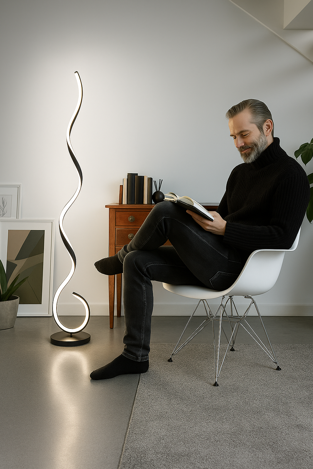 OPHEA | SMART SPIRAL FLOOR LAMP